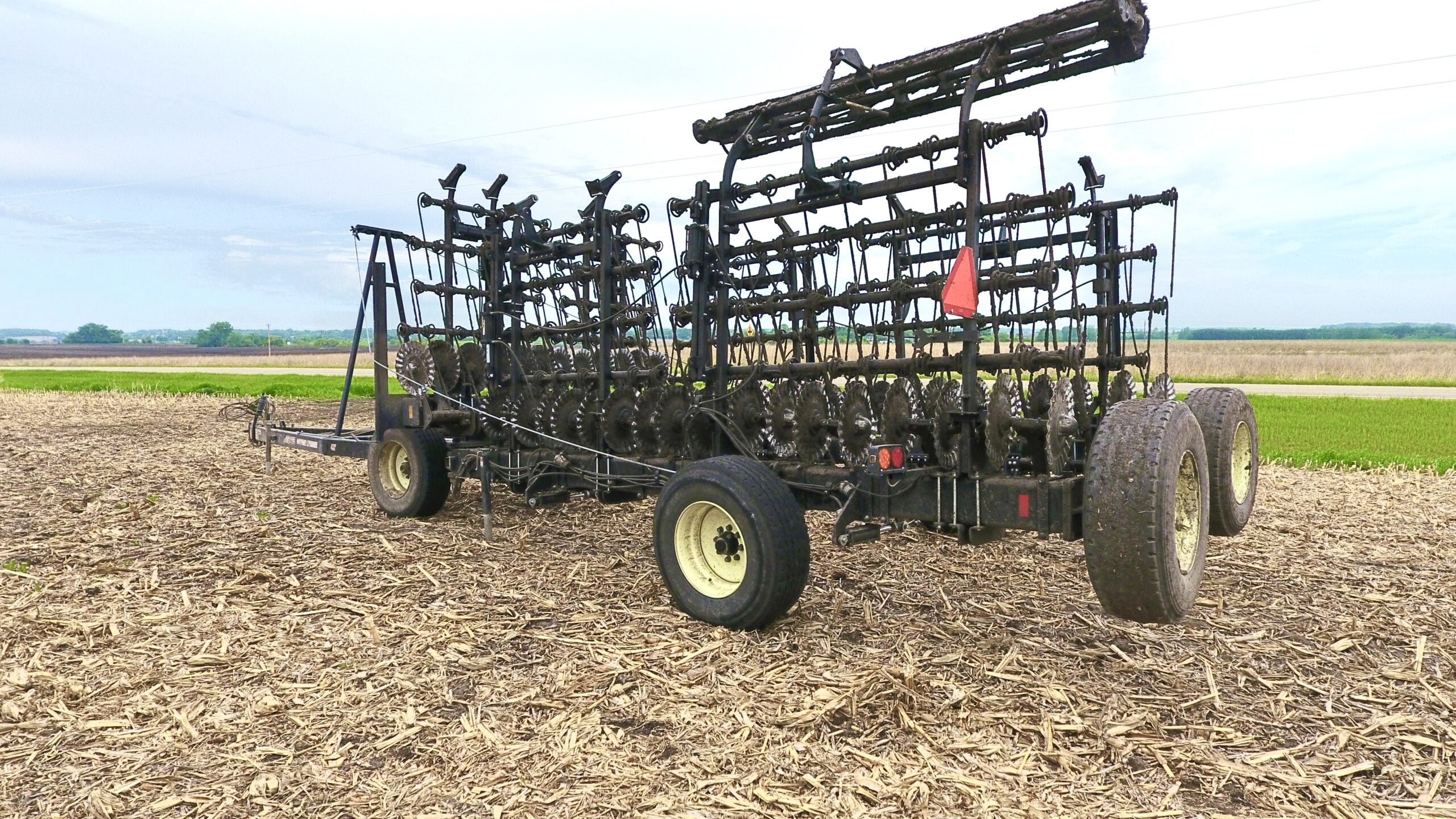Rear Fold Single Row Coulter Harrow Gates Manufacturing